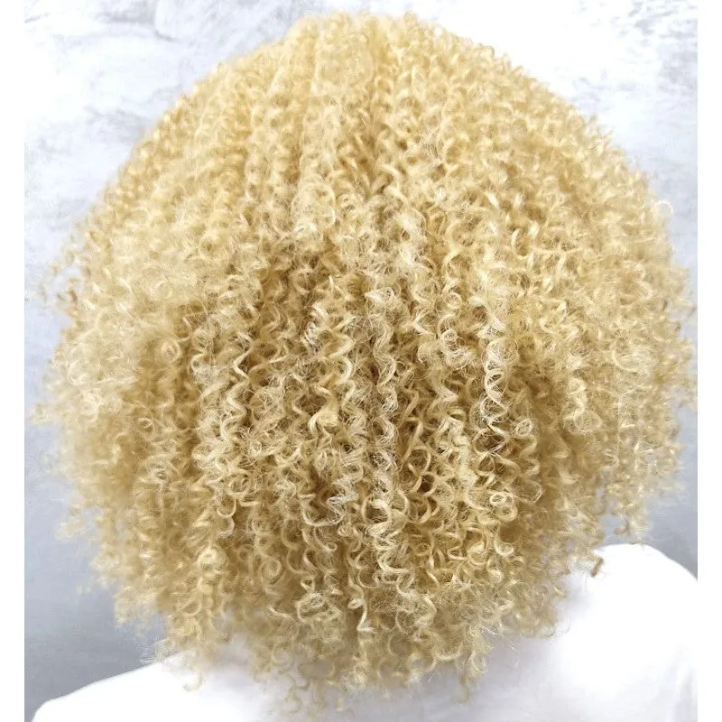 100% Premium Synthetic Fibre Wig Contoured Curls