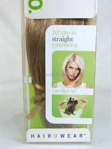 10" Straight Clip In Hair Extensions | DISCONTINUED
