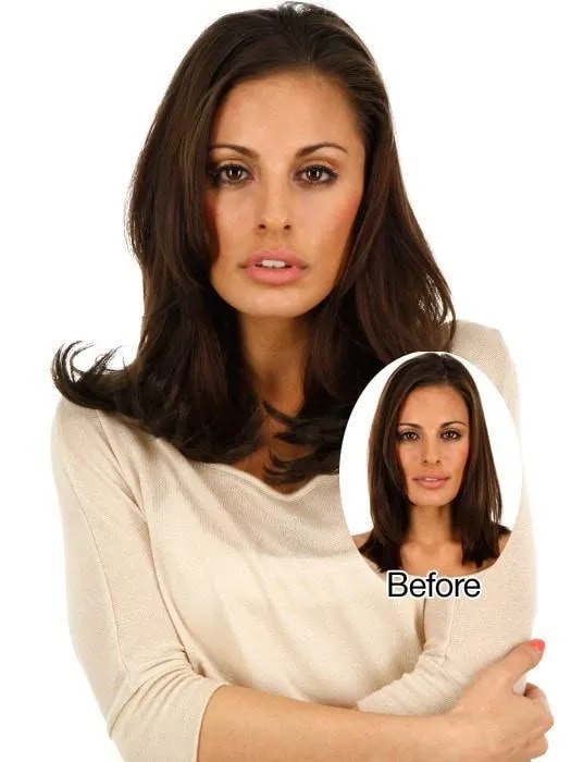 12" easiXtend Professional Human Hair Extensions (8 Piece) | Clip In