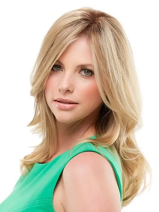 12" Top Form Exclusive Colors by Jon Renau | Remy Human Hair Topper (Full Mono)