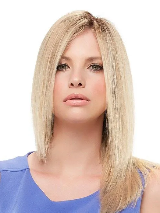 12" Top Form Exclusive Colors by Jon Renau | Remy Human Hair Topper (Full Mono)