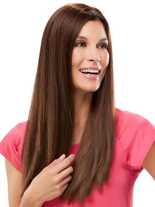 18" Top Form Exclusive Colors by Jon Renau | Remy Human Hair Topper