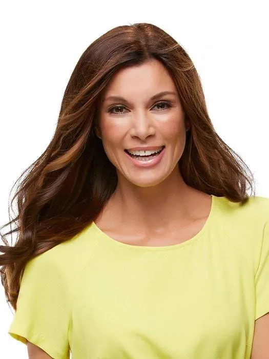 18" Top Form Exclusive Colors by Jon Renau | Remy Human Hair Topper