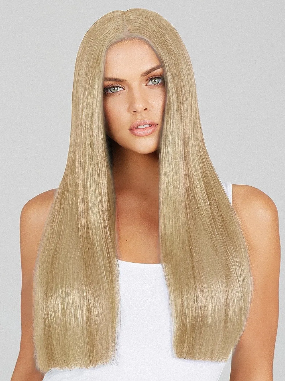 20" Clip-In Hair Extensions by Leyla Milani | Remy Human Hair (7 Piece) | CLOSEOUT