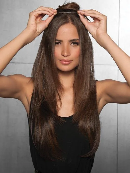20" Human Hair Invisible Extension (1 pc)