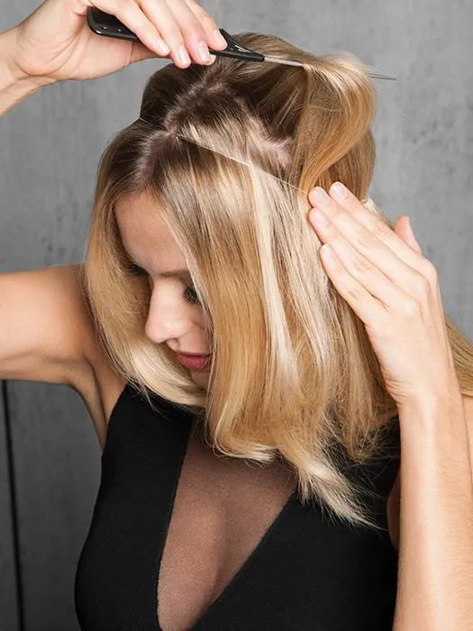 20" Invisible HF Synthetic Hair Extensions (1 Piece) | Halo