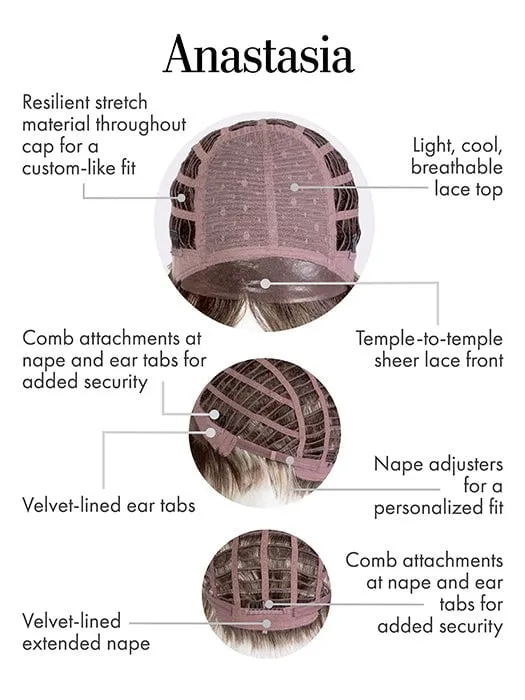 Anastasia | Synthetic Lace Front Wig (Lace Top)