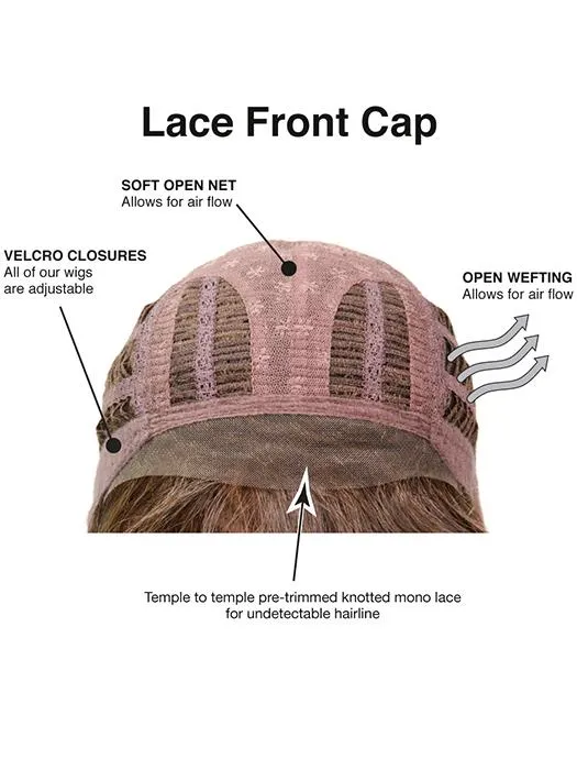 Angled Bob | HF Synthetic Lace Front Wig (Basic Cap)