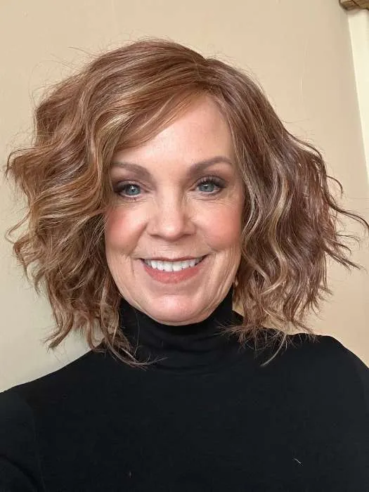 Beaming Beauty | Synthetic Lace Front Wig (Mono Part)