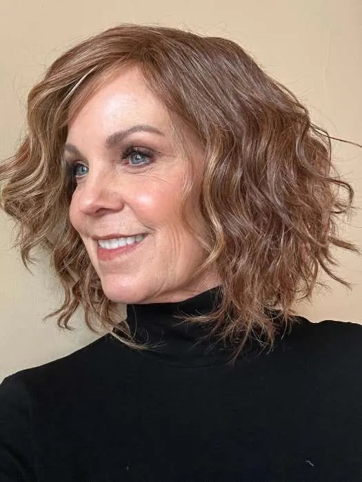 Beaming Beauty | Synthetic Lace Front Wig (Mono Part)