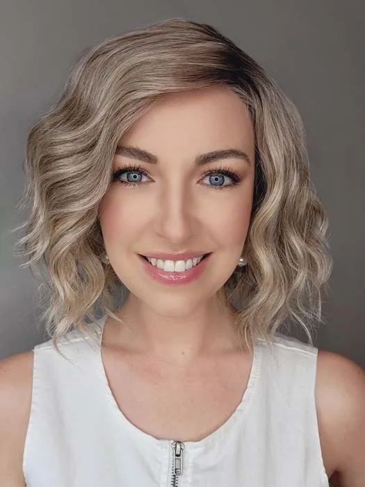 Beaming Beauty | Synthetic Lace Front Wig (Mono Part)