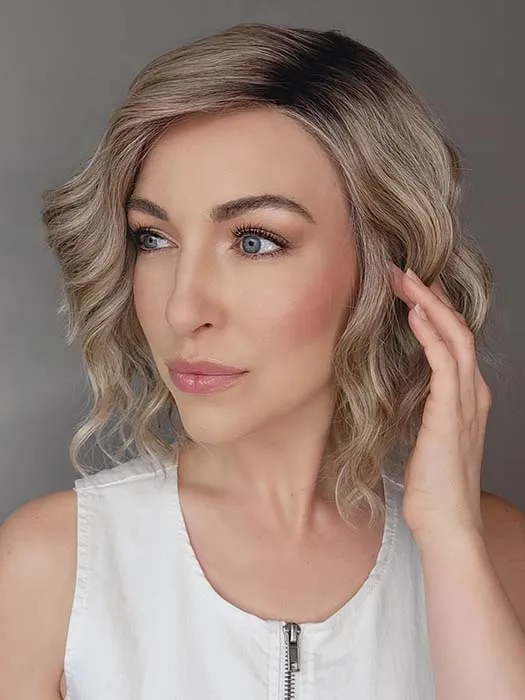 Beaming Beauty | Synthetic Lace Front Wig (Mono Part)