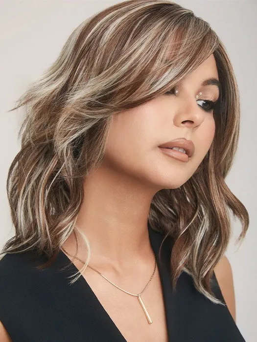 Dazzling Wavez | Synthetic Lace Front Wig (Mono Part)