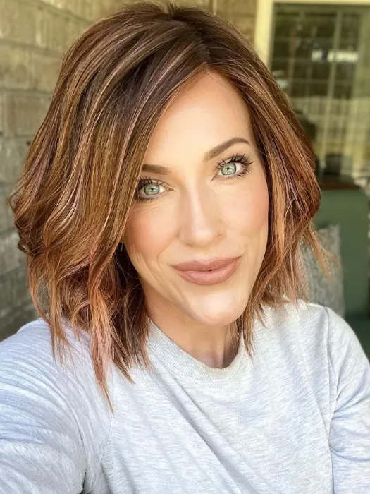 Delight | Synthetic Lace Front Wig (Mono Part)