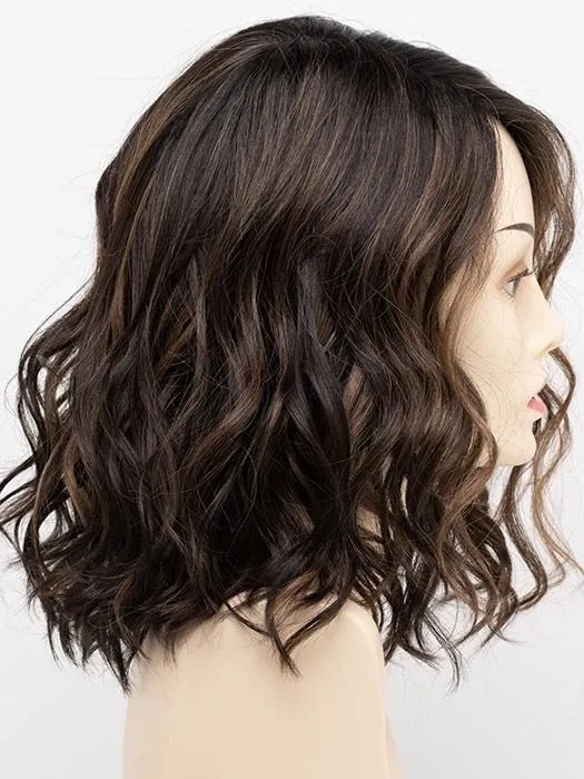 Emma | Human Hair / Synthetic Blend Lace Front Wig (Mono Part)