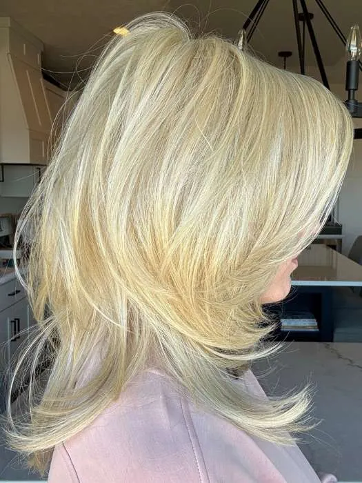 Feathered Bob | HF Synthetic Lace Front Wig (Mono Top)