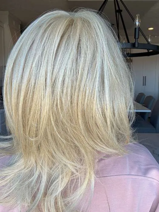 Feathered Bob | HF Synthetic Lace Front Wig (Mono Top)