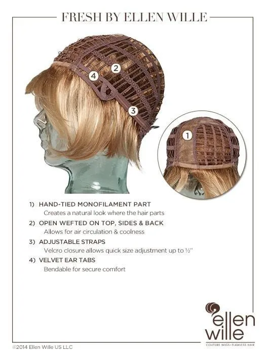 Fresh | Synthetic Wig (Mono Part)