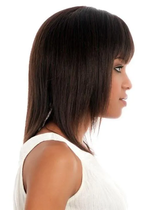 H-202 | Human Hair Wig (Center Skin Part)