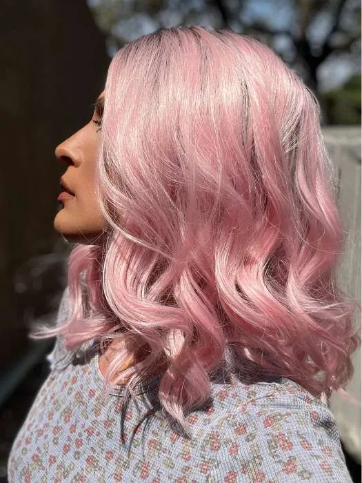 How Pink It Is | Synthetic Lace Front Wig (Mono Part)