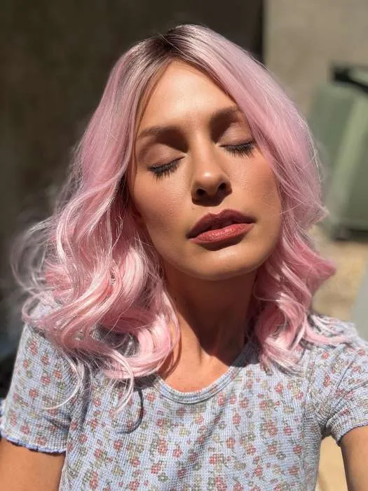 How Pink It Is | Synthetic Lace Front Wig (Mono Part)