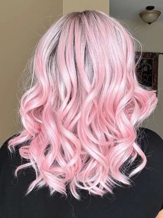 How Pink It Is | Synthetic Lace Front Wig (Mono Part)