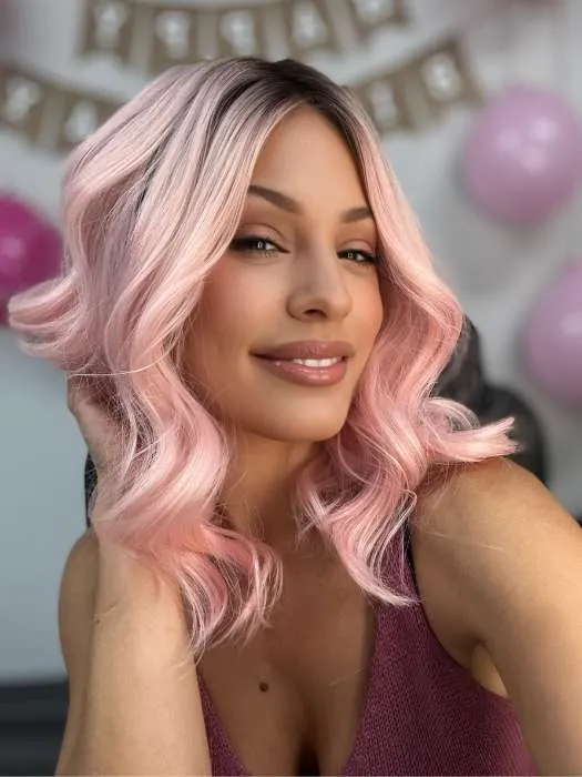 How Pink It Is | Synthetic Lace Front Wig (Mono Part)