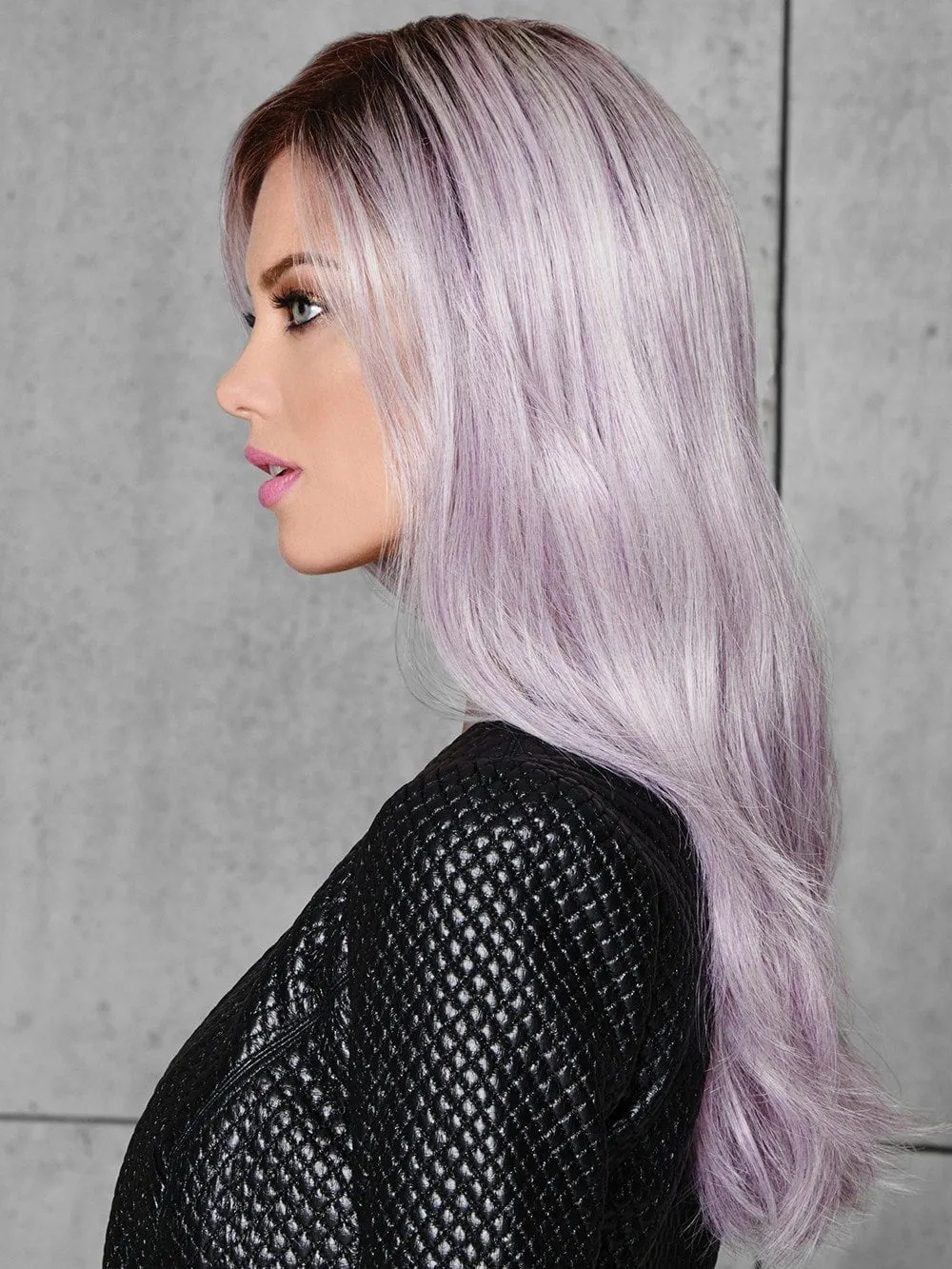 Lilac Frost | HF Synthetic Wig (Basic Cap)