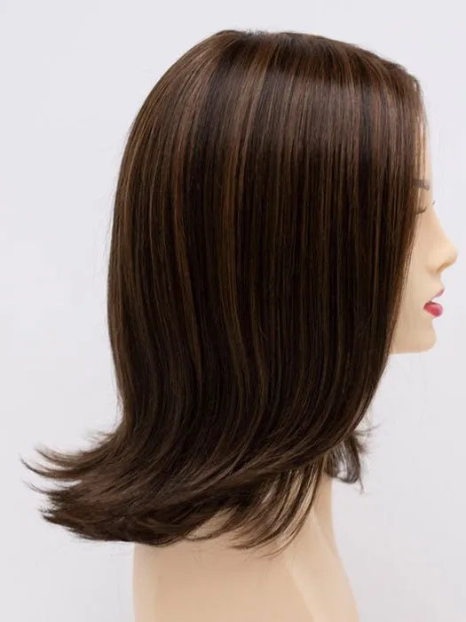 Lisa | Human Hair/Synthetic Hair Blend Lace Front Wig (Mono Top)