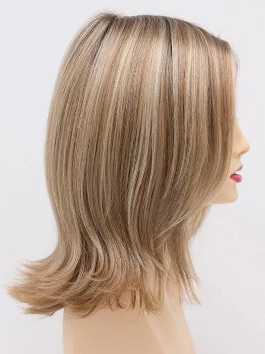 Lisa | Human Hair/Synthetic Hair Blend Lace Front Wig (Mono Top)