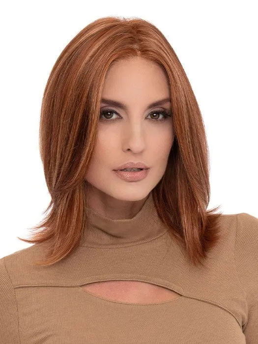 Lisa | Human Hair/Synthetic Hair Blend Lace Front Wig (Mono Top)