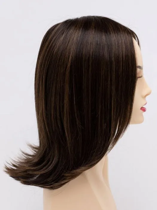 Lisa | Human Hair/Synthetic Hair Blend Lace Front Wig (Mono Top)