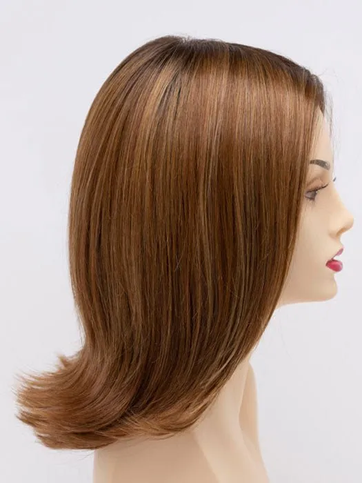 Lisa | Human Hair/Synthetic Hair Blend Lace Front Wig (Mono Top)