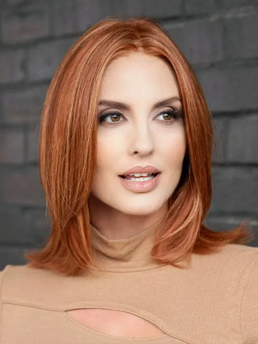 Lisa | Human Hair/Synthetic Hair Blend Lace Front Wig (Mono Top)