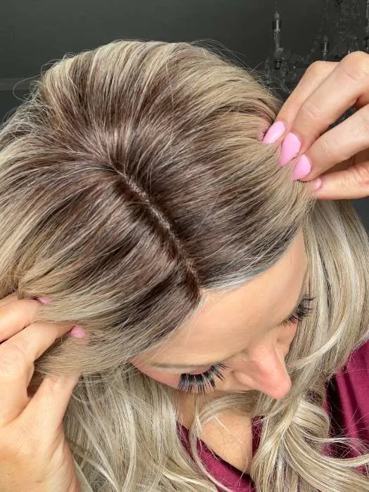 Long Tousled Waves | Synthetic Wig (Mono Part)
