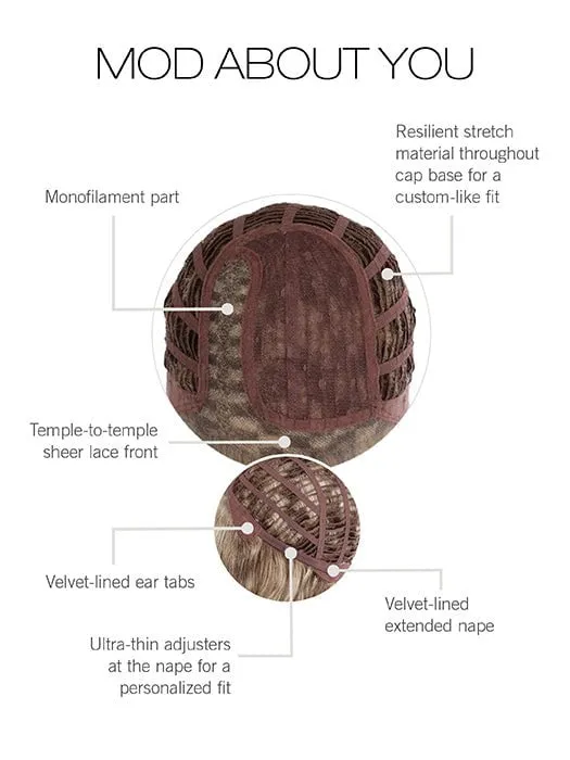 Mod About You | Synthetic Lace Front Wig (Basic Cap)