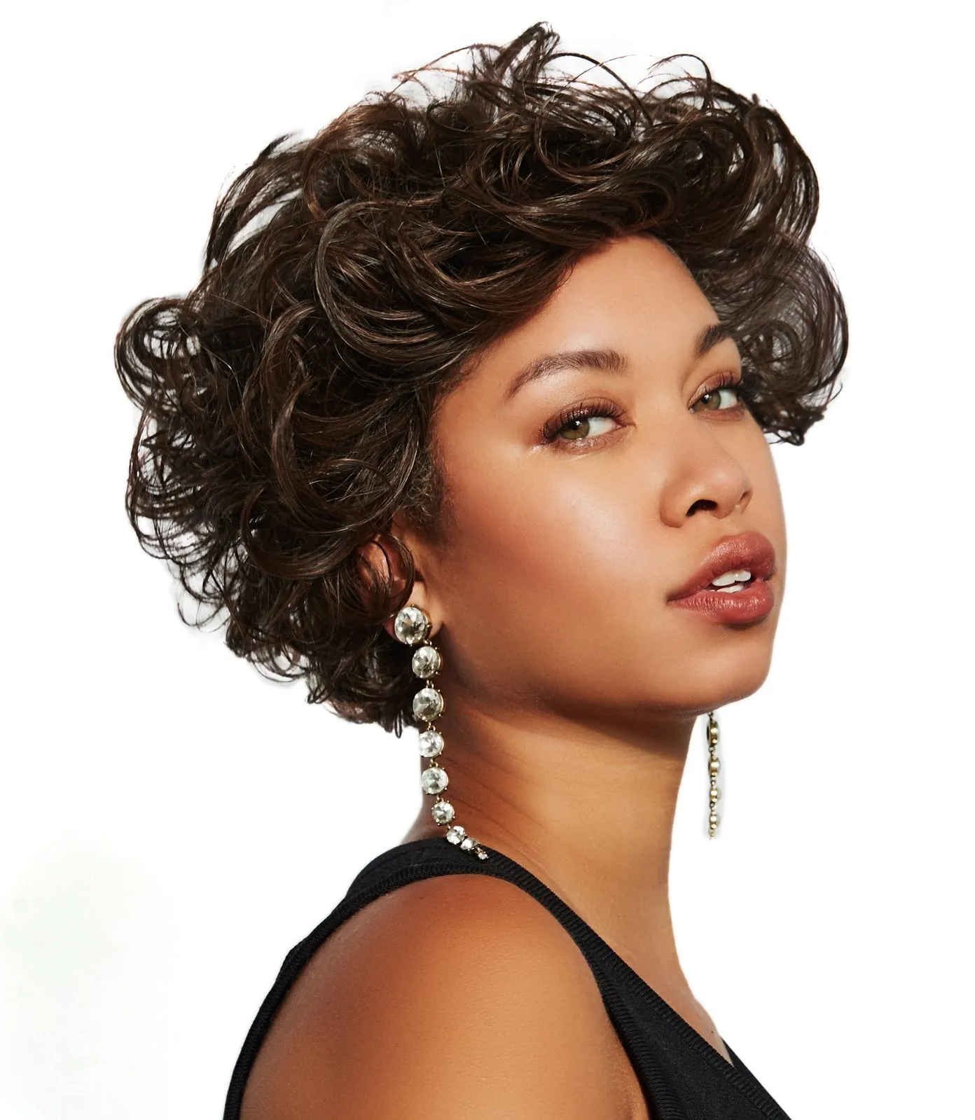Modern Curls | HF Synthetic Wig (Basic Cap)