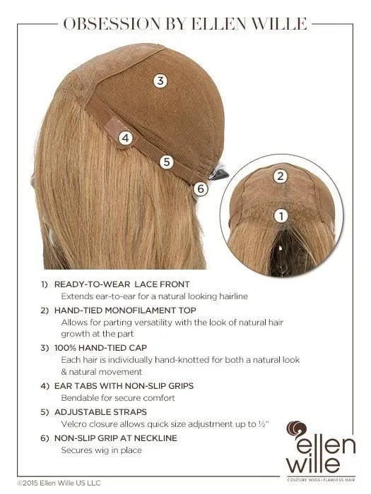 Obsession | Remy Human Hair Lace Front Wig (Hand-Tied)