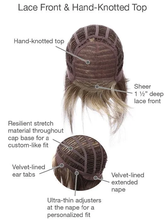 Paradox | Synthetic Lace Front Wig (Hand-Tied Top)