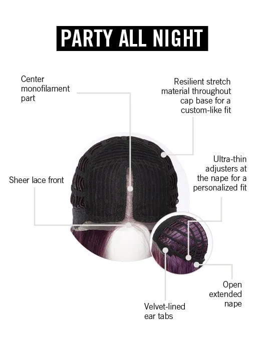 Party All Night | Synthetic Lace Front Wig (Mono Part)