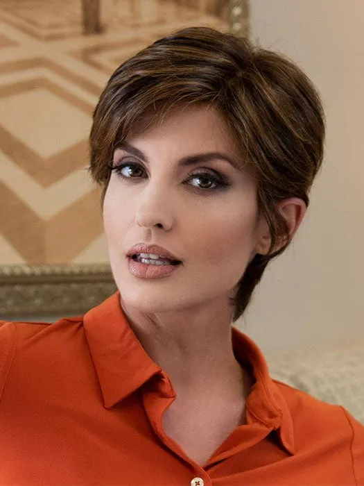 Paula | Human Hair/Synthetic Hair Blend Lace Front Wig (Mono Top)