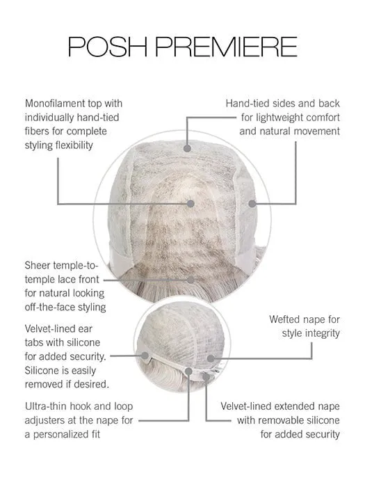 Posh Premiere | Synthetic Lace Front Wig (Hand-Tied)