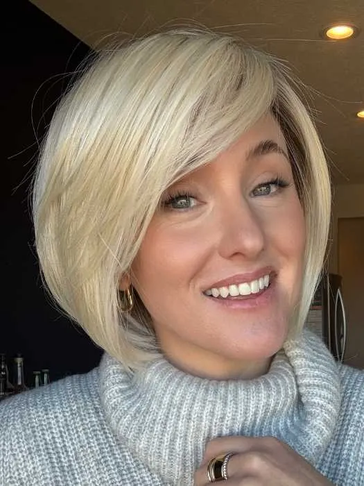 Smooth Cut Bob | Synthetic Lace Front Wig (Mono Top)