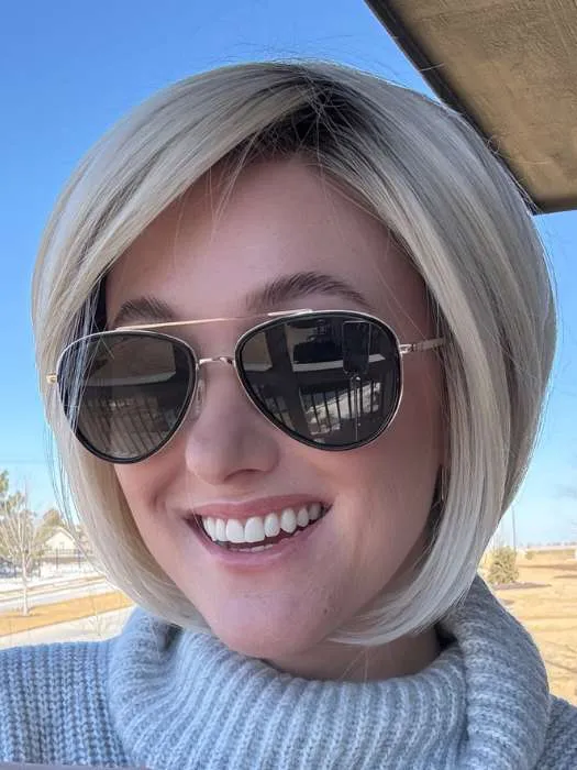 Smooth Cut Bob | Synthetic Lace Front Wig (Mono Top)