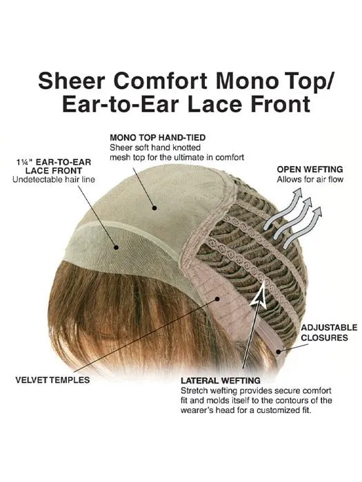 Smooth Cut Bob | Synthetic Lace Front Wig (Mono Top)