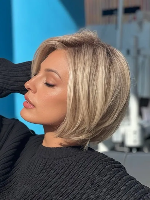 Straight Up With a Twist | HF Synthetic Lace Front Wig (Mono Top)