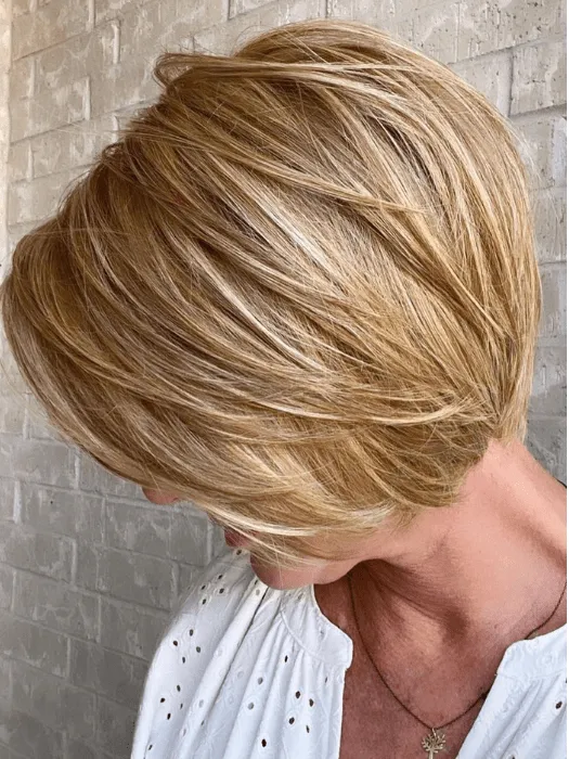 Straight Up With a Twist | HF Synthetic Lace Front Wig (Mono Top)
