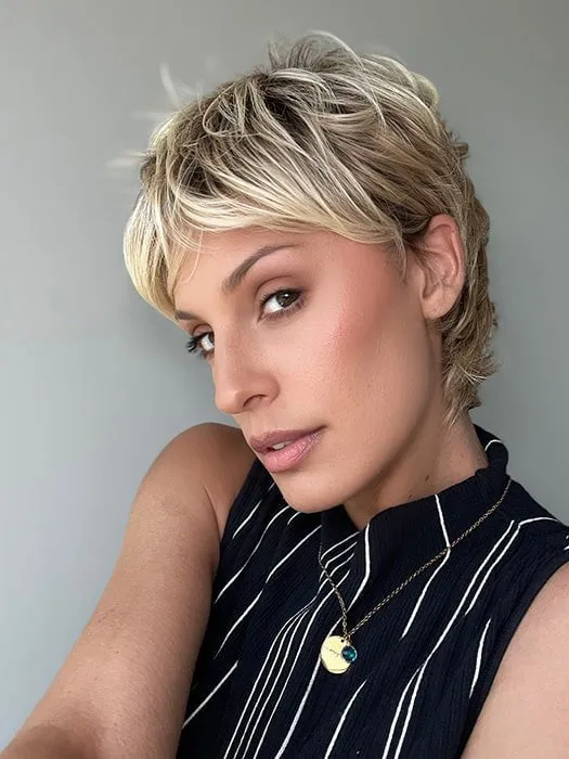 Swept Back Short Cut | Synthetic Wig (Basic)