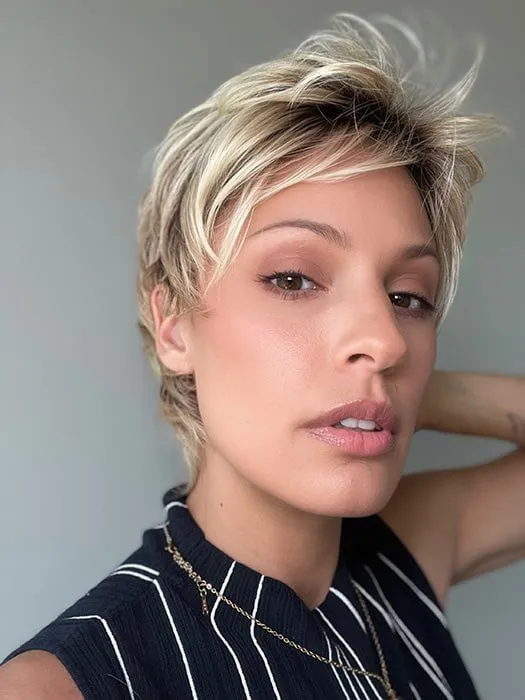 Swept Back Short Cut | Synthetic Wig (Basic)
