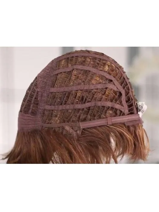 Textured Fringe Bob | HF Synthetic Wig (Basic Cap)